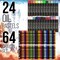 U.S. Art Supply 163-Piece Mega Wood Box Artist Kit with Easel, Painting, Drawing & Art Supplies for Adults - Watercolors, Oil Pastels, Pencils, Crayons & Brushes - Art Kit for Adults, Gift Set